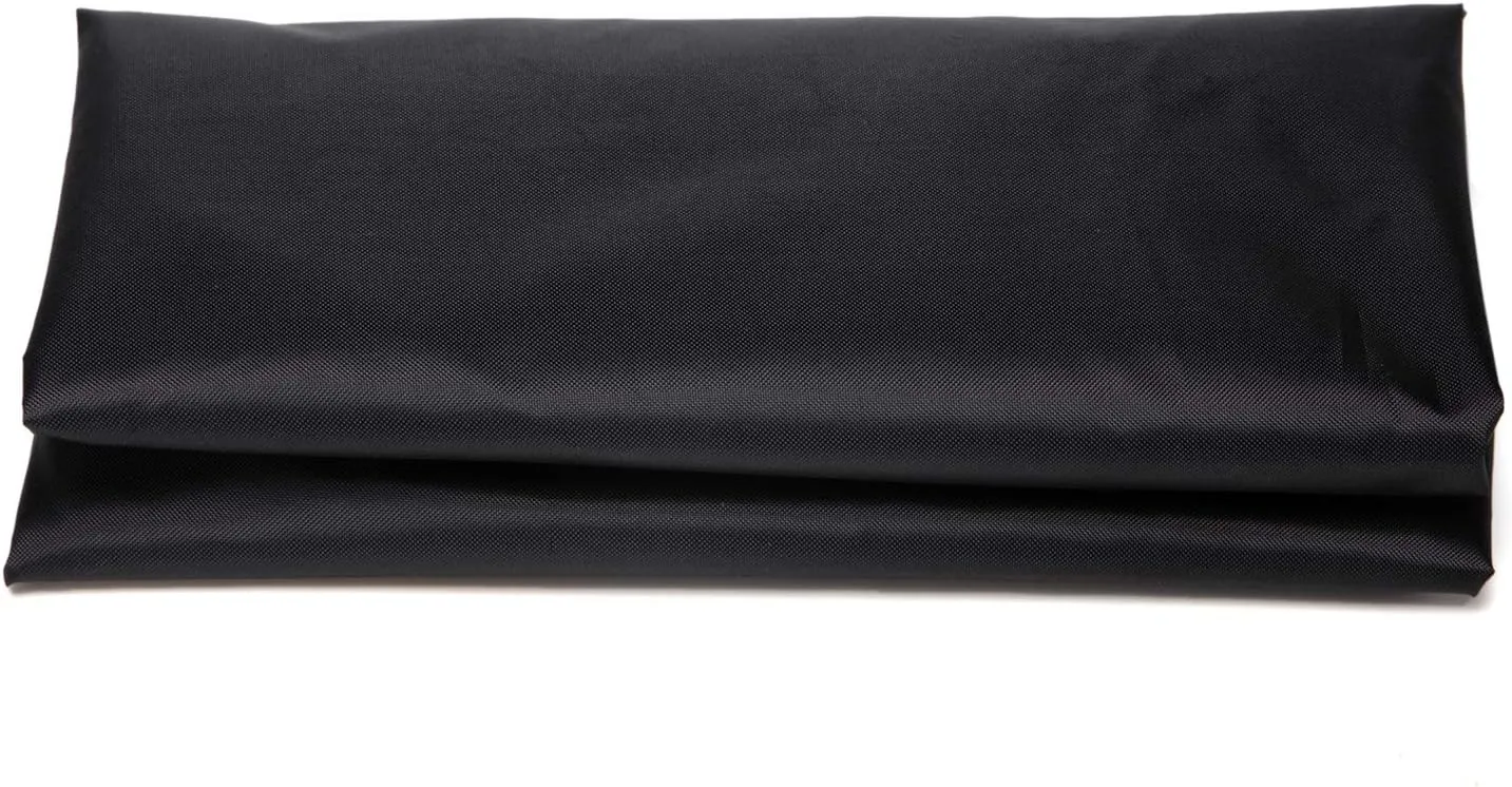 WOMACO Universal Rollaway Bed Cover, Folding Storage Cover Protector (Black, Single / 31 Inch)