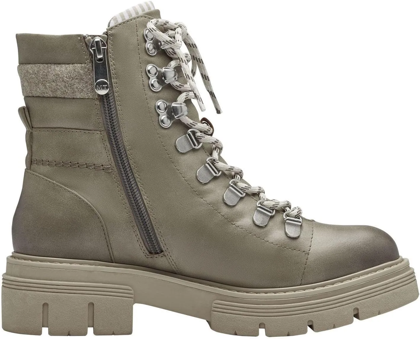 Women's Modern Lace Boot Flat