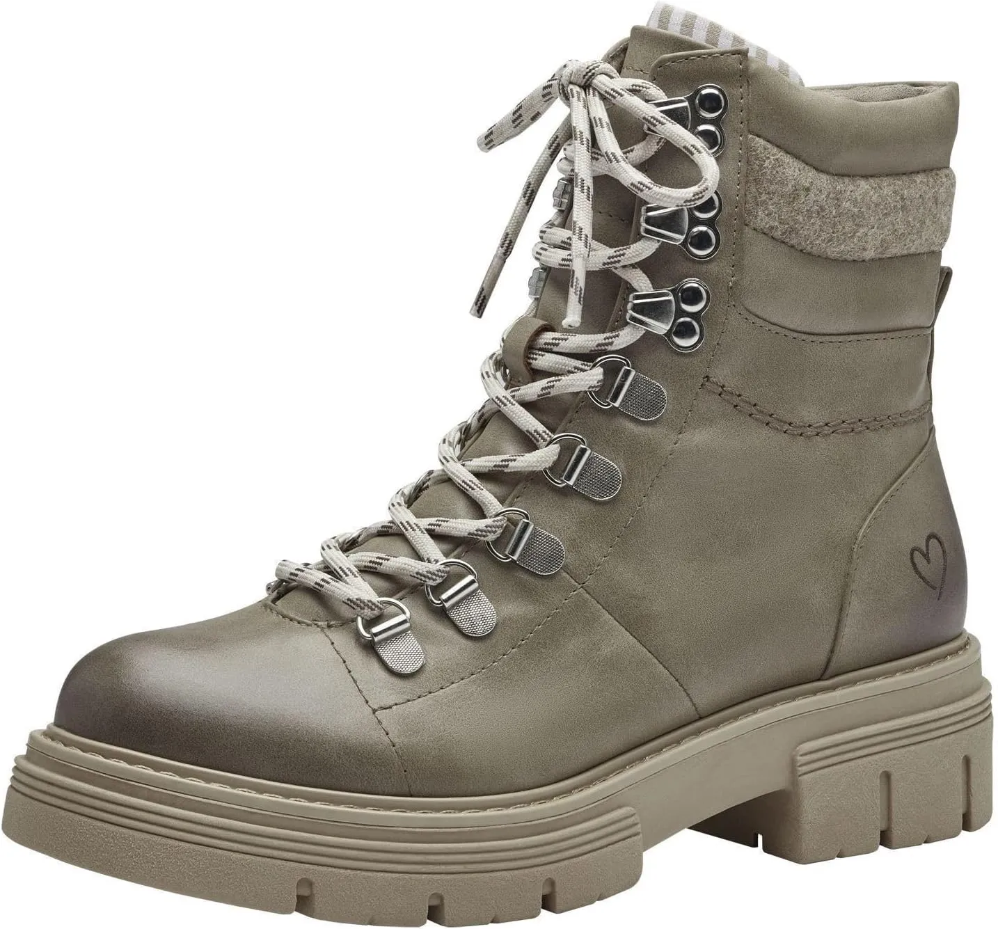 Women's Modern Lace Boot Flat