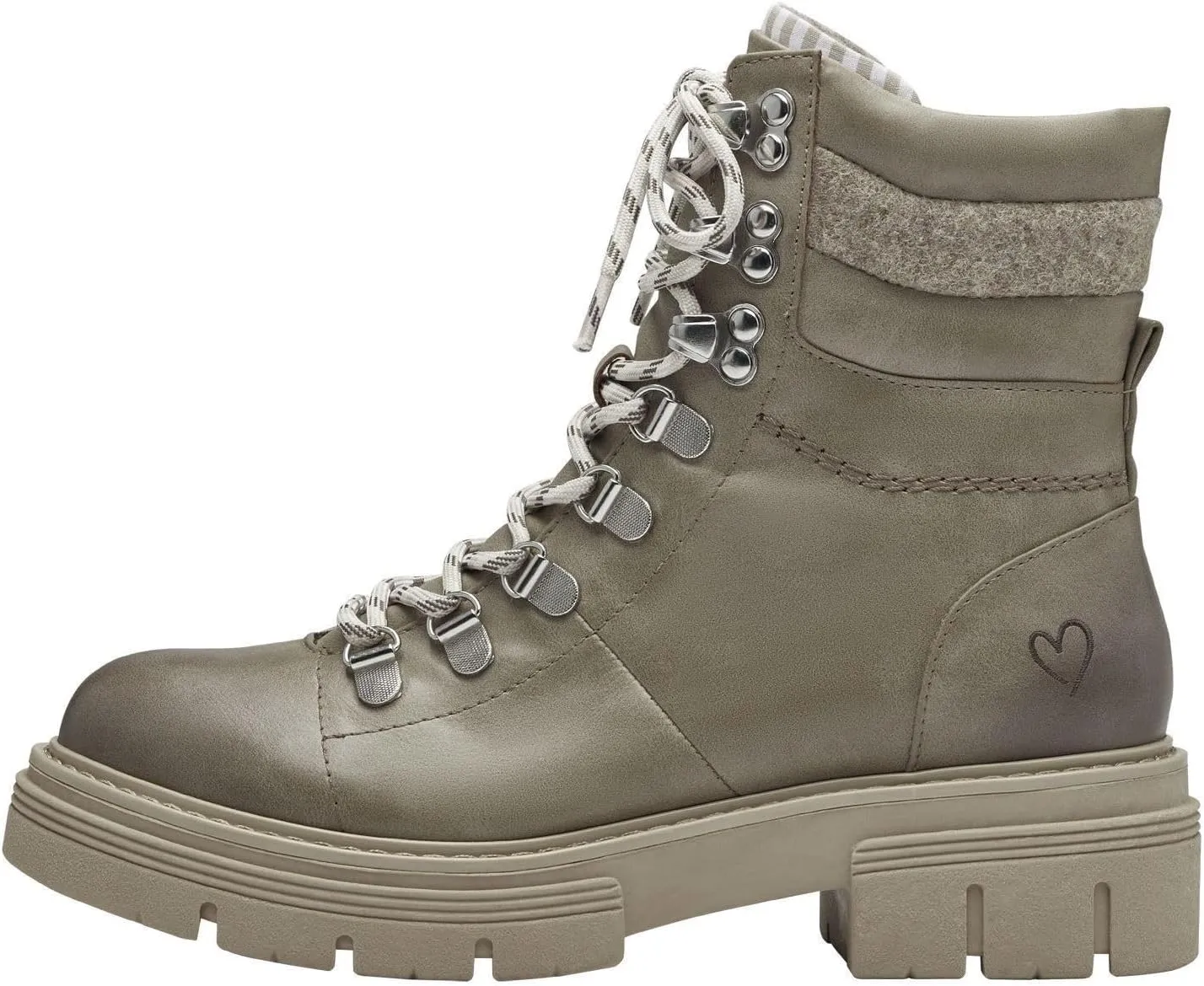 Women's Modern Lace Boot Flat