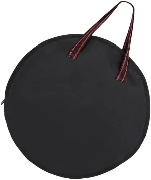 Yardwe Silent Drum Pad Storage Bag Compact Lightweight Durable Dumb Drum Case for Percussion Instruments Music Books and Practice Pads